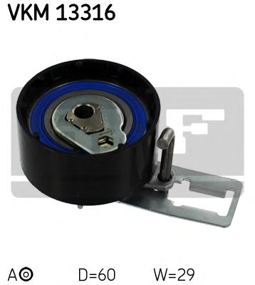 VKM 13316 SKF Ролик модуля натягувача ременя1